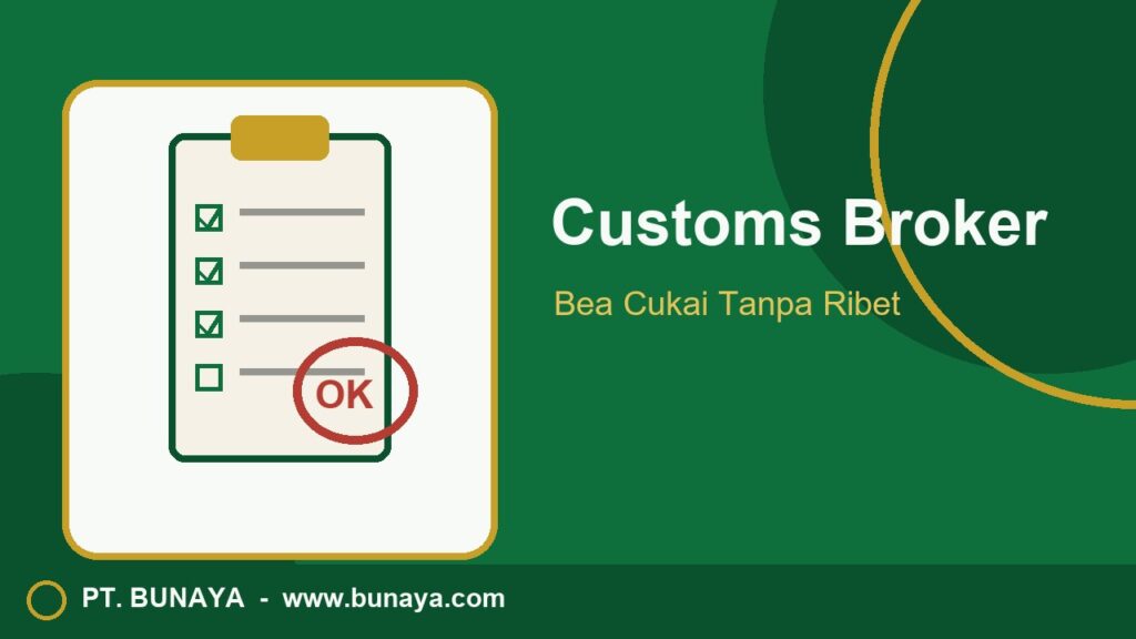 Ilustrasi dokumen customs clearance